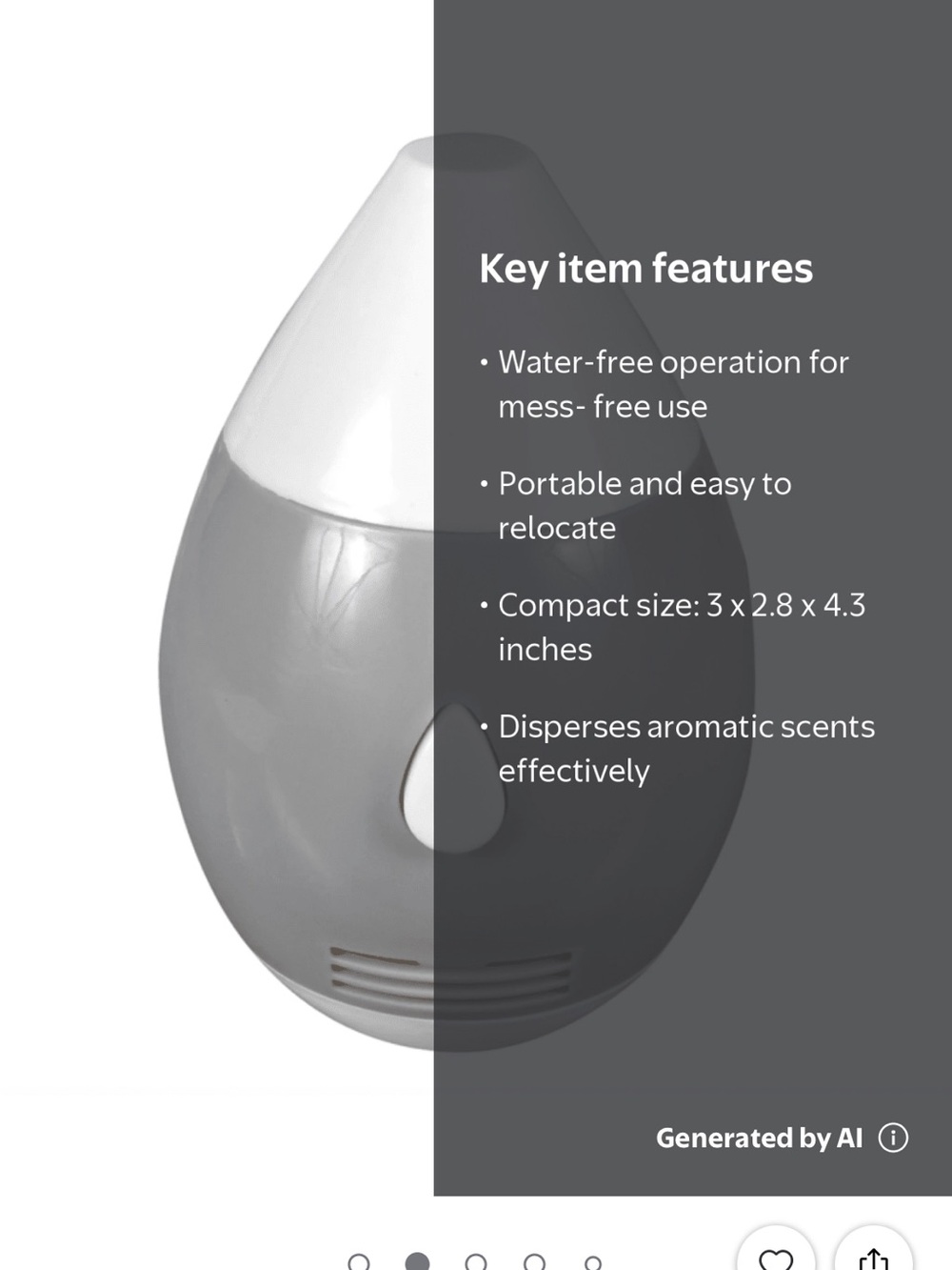 Aroma diffuser - Picture 2 of 9